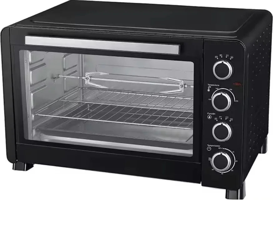 Electrical convection oven rusticol 60L 2500W. Versatility double stainless glass