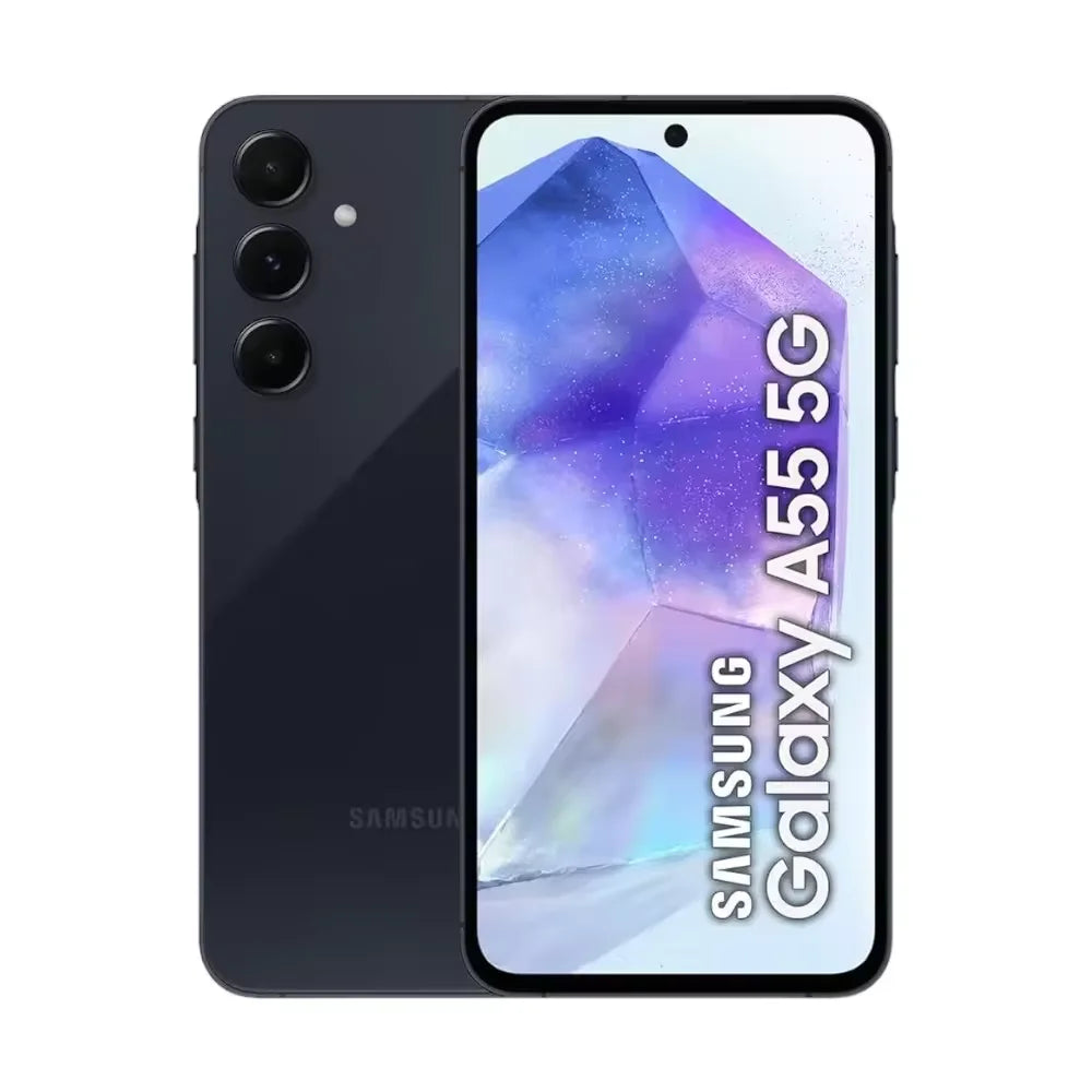 Samsung Galaxy A55 5G Smartphone Exynos 1480 50MP Camera 6.6" FHD+ Super AMOLED 120Hz Display 25W 5000mAh Fast Charge Cellphone