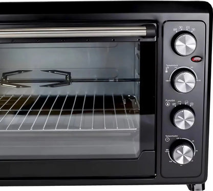 Electrical convection oven rusticol 60L 2500W. Versatility double stainless glass