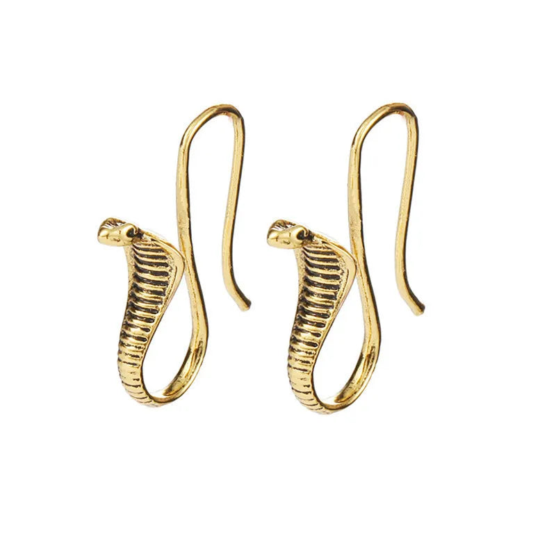 2021 Fashion Egyptian Cobra Earrings Snake Egyptian Jewelry Earrings for Women Fashion Jewelry Women Egypt Puck Rock Style