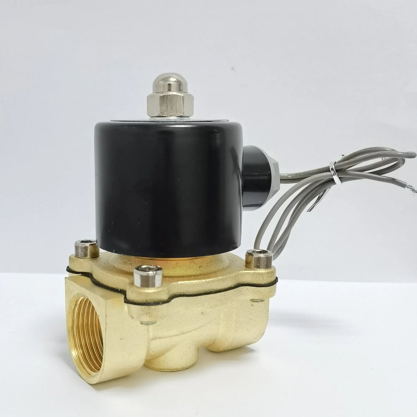 Electric Solenoid Valve 1/4" 3/8" 1/2" 3/4" 1" DN8/10/15/20/25/50 Normally Closed Pneumatic for Water Oil Air 12V 24V 220V