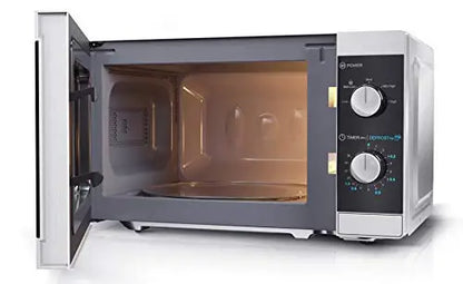 Sharp YC-MS01ES microwave 20 L with defrosting function, mechanical Control, and 800 W power