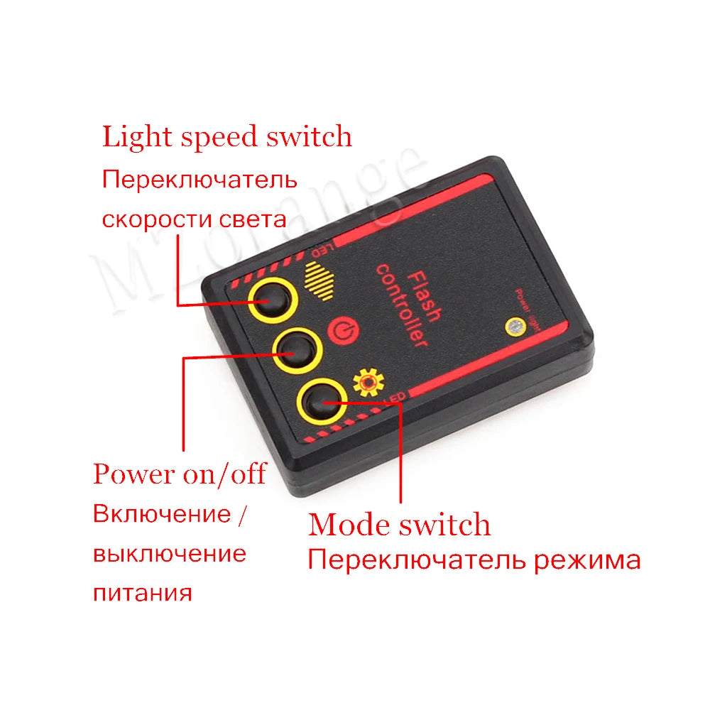 led police lights LED Strobe Stroboscopes for auto flasher Fso grille safti net lights ambulance warning police contact device