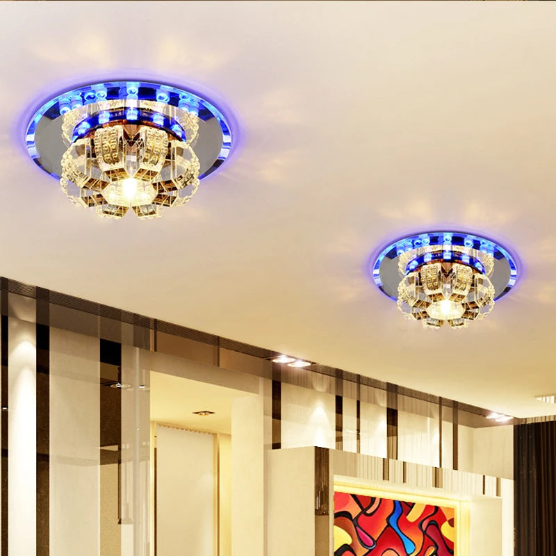 Modern Crystal LED Ceiling Lamp Ceiling Light Fixture Lighting Ceiling Lights For bedroom Aisle Corridor Kitchen