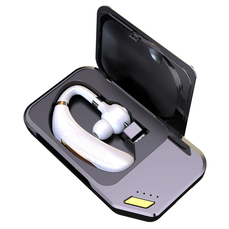 28 Hours Call Business Bluetooth Headset Car Bluetooth Earpiece Hands Free with mic ear-hook Wireless Earphone for iPhone xiaomi