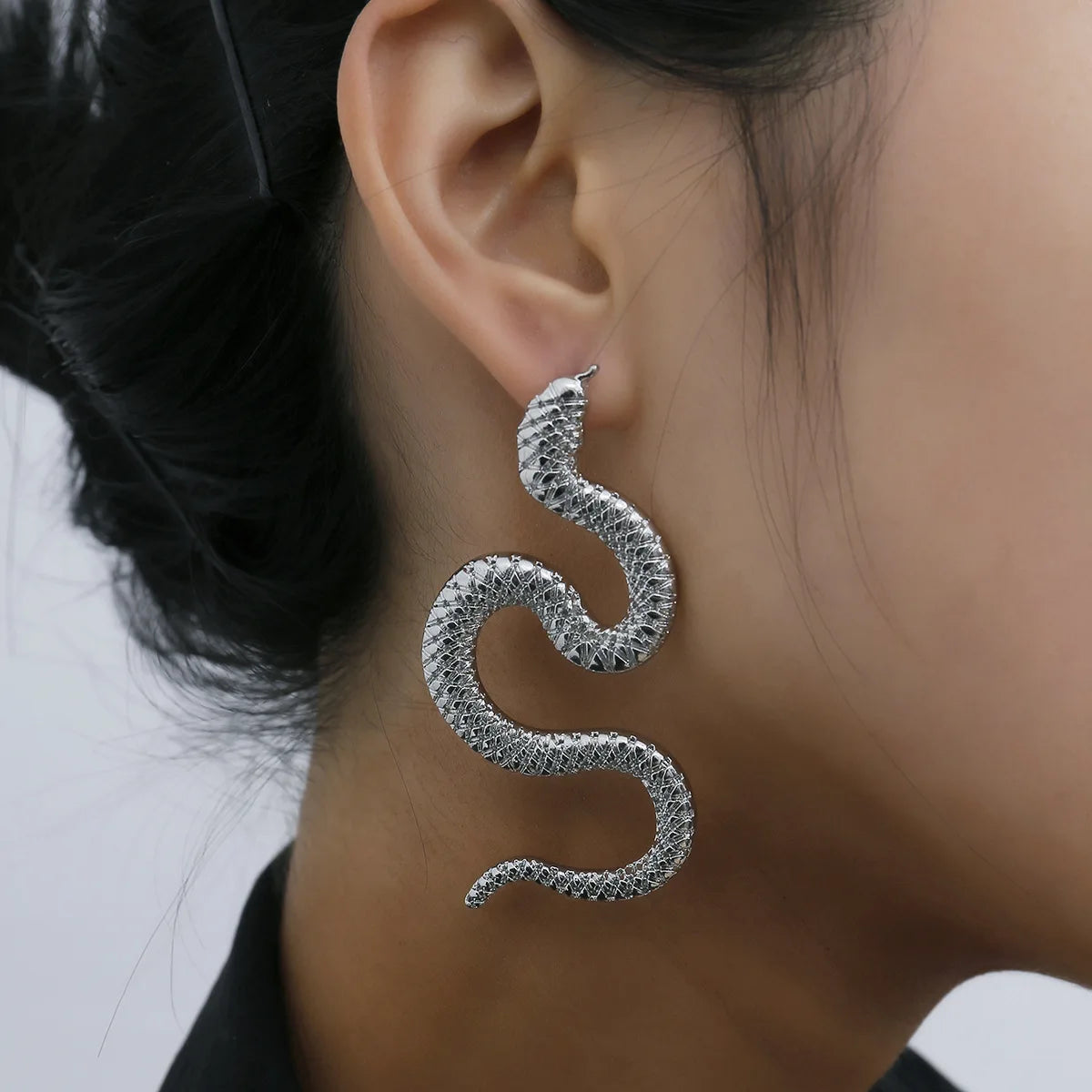 2021 Fashion Egyptian Cobra Earrings Snake Egyptian Jewelry Earrings for Women Fashion Jewelry Women Egypt Puck Rock Style