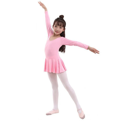 Girls Ballet Dance Pantyhose Children A Thin Section Fashion Velvet Tights Baby Solid Black White Stockings For 0-15Y Kids CN