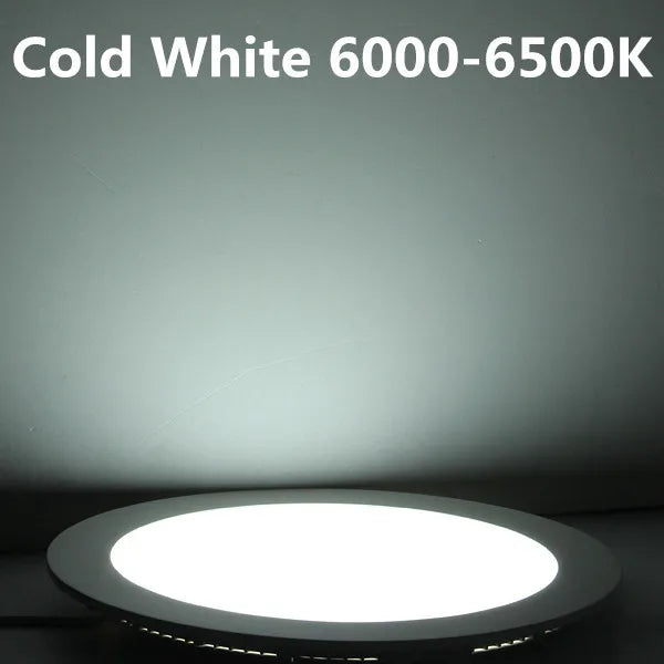 3W-25W Round LED Ceiling Light Recessed Kitchen Bathroom Lamp AC85-265V LED Down Light Warm White/Cool White Free Shipping