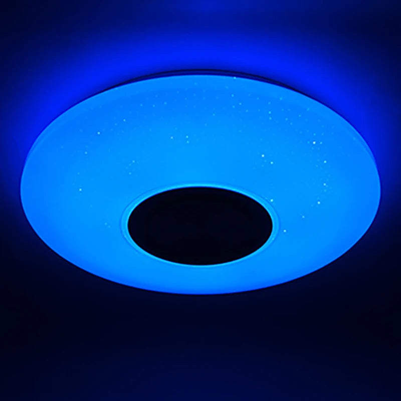 Nordic Round Aisle Led Lamp Mounted Creative Kitchen Lights Ceiling Lamp For Home Indoor Bluetooth Ceiling Light