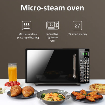 20L Microwave Oven Steam Intelligent Convection Oven Intelligent  Large Capacity Kitchen Home Multi-Function Microwave