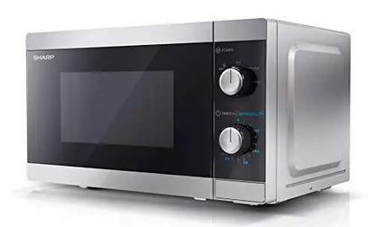 Sharp YC-MS01ES microwave 20 L with defrosting function, mechanical Control, and 800 W power