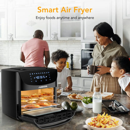 Air Fryer Toaster Oven 18L Large 10-in-1 Digital Convection Oven Air Fryer Oven Combo