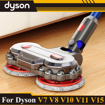 Electric water tank mop dry and wet vacuum cleaner accessories Head brush For Dysons V7 V8 V10 V11 V15 cordless vacuum cleaner