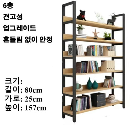 Open Bookshelf Living Room Bookcase Outdoor Plant Stand Utility Upgraded Kitchen Shelves Office Display Shelf Metal Storage Rack