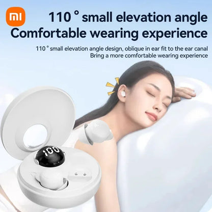 XIAOMI Wireless Earbuds Small Bluetooth Earphone For Sleeping Invisible In Ear ANC+ENC Noise Cancelling Headset With Mic