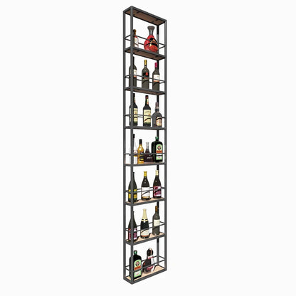 Inverted Bottle Bar Cabinet Unique Whisky Restaurant Commercial Wine Cabinets Holder Display Mueble Para Vino Bar Accessories