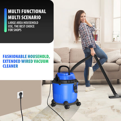 DayPlus 3 in 1 Wet & Dry Vacuum Cleaner Powerful 5000W Lightweight Floor & Carpet Bagless Vacuum Cleaner,15L 35KPA For Home