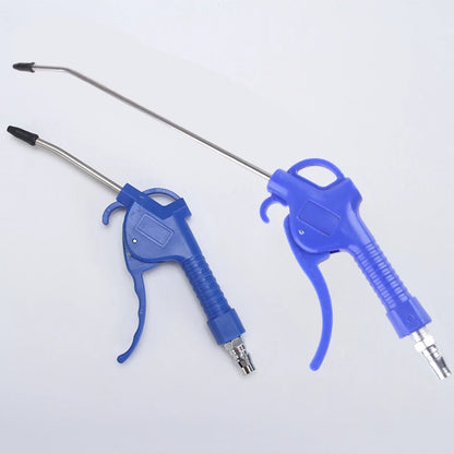 Stainless Steel Air Blow Gun w/105mm/260mm Fixed Nozzle for Compressor Air Blower Gun Industrial Dust Removing Cleaning