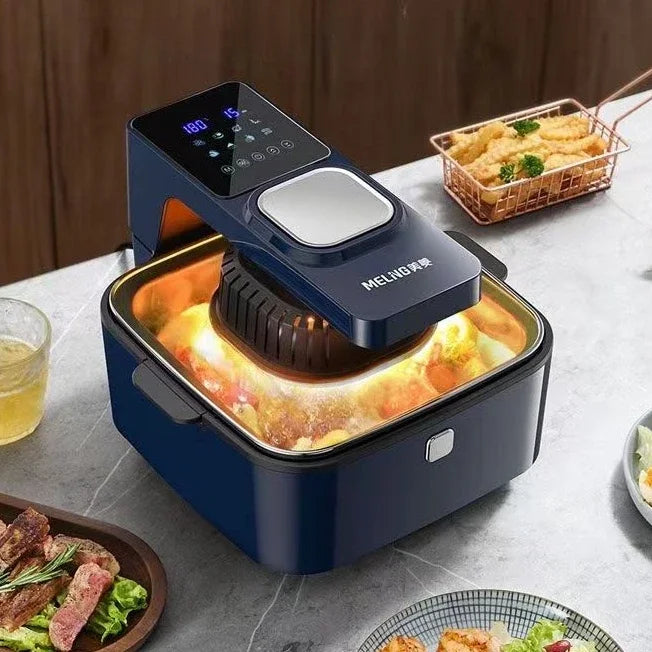 Air fryer household fully automatic new large-capacity microwave oven smart oven all-in-one multi-function French fries