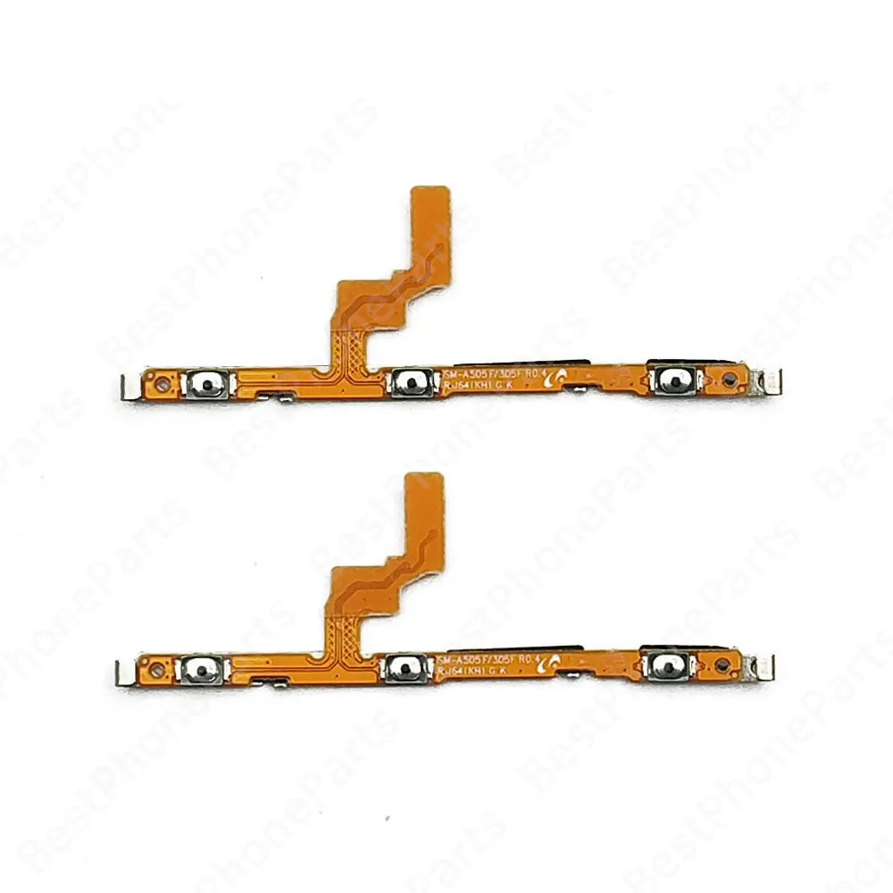 New Volume Switch Power On Off Flex Cable For Samsung Galaxy A10 A20 A30 A40 A50 A70 A80 A90 A10s A20s A30s A50s A70s A10e A20e