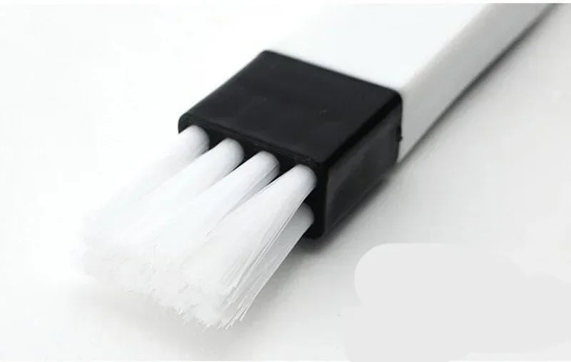 1pc Window Cleaning Brush Beech Blind Blade Cleaner Brush Household Keyboard Desktop Broom Dust Brush Office Supplies