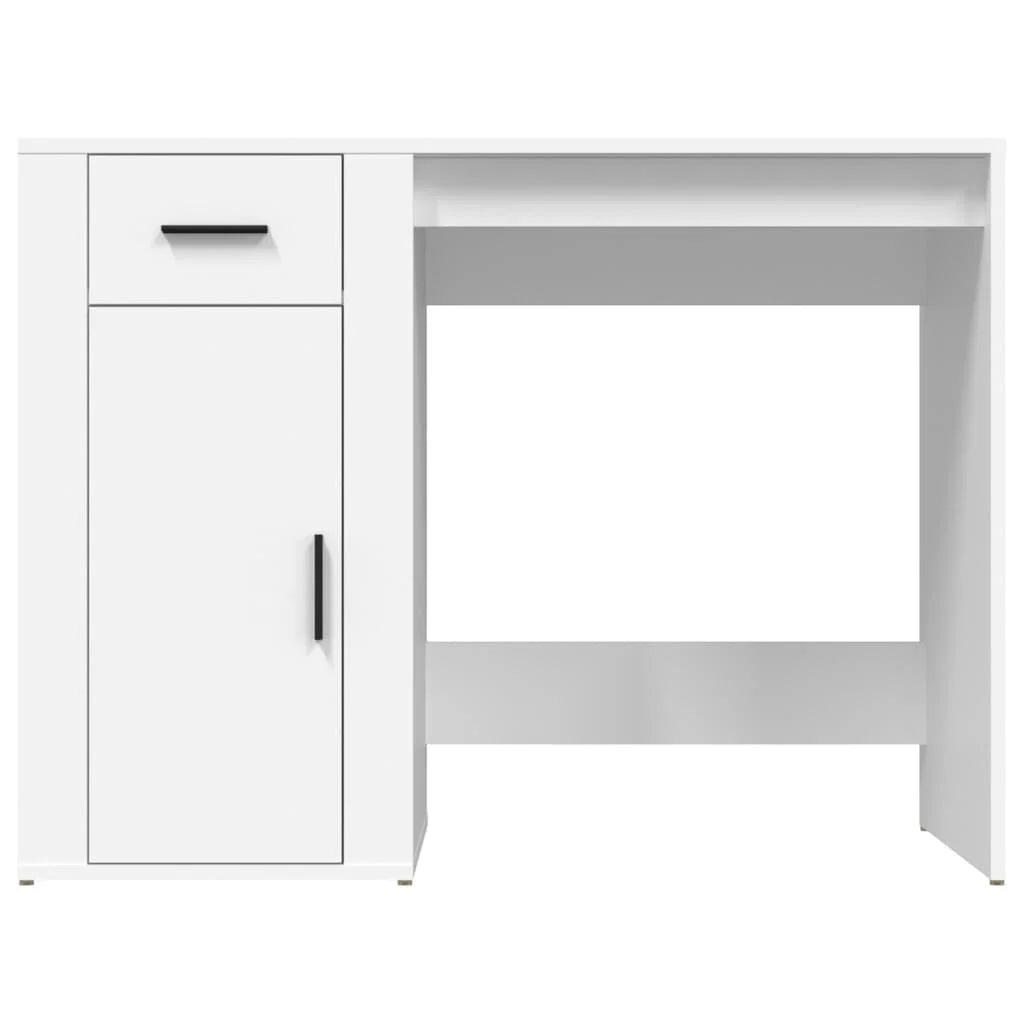 White Office Desk 100x49x75 cm Engineering Wood Nordic Study Table Pc Gamer Computer Desk Home Office Furniture