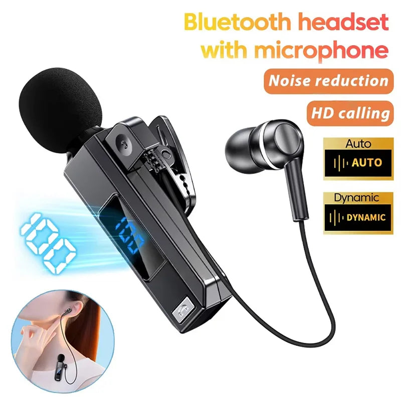 M1 Microphone Wireless Bluetooth Earphones Sports Sweatproof  High Fidelity High-Definition Call Noise Cancelling Earphones