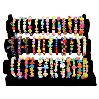 7544pcs DIY Handmade Beaded Children's Toy Creative Loose Spacer Beads Crafts Making Bracelet Necklace Jewelry Kit Girl Toy Gift