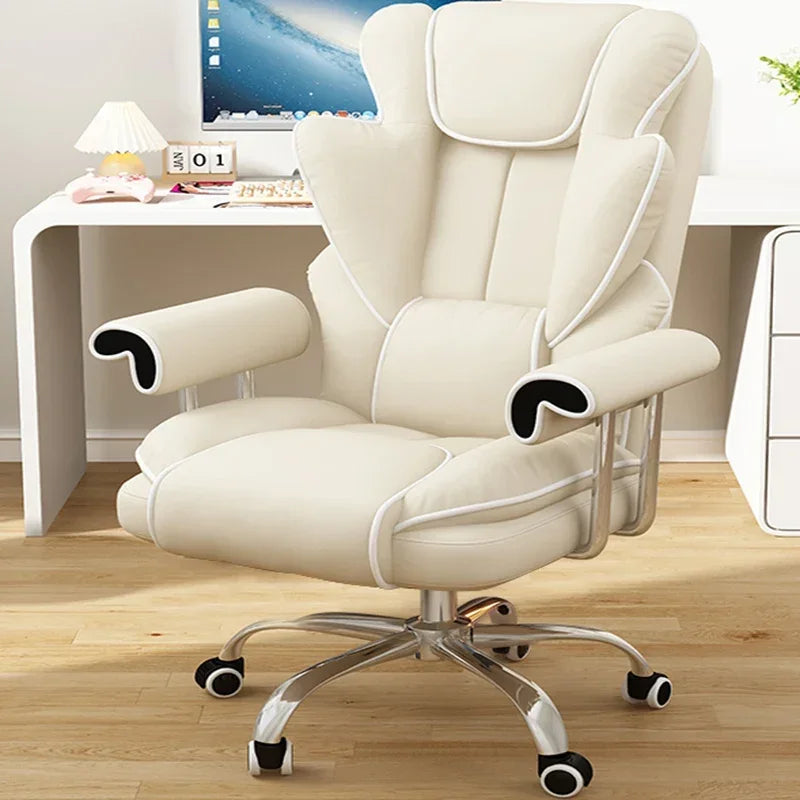 Waiting Swivel Ergonomic Office Chair Vanity Ergonomic Kawaii Chaise Gaming Chairs Computer Nordic Silla Oficina House Furniture