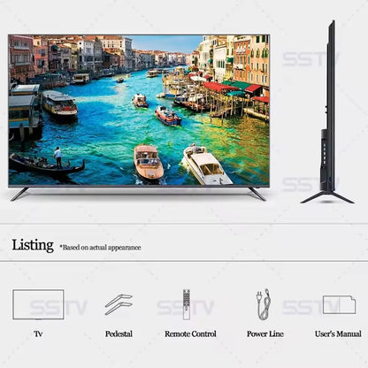 manufacturer 32 40 43 50 55 65 70 75 85 100 inches led tv 75 pouce 4k uhd android television flat screen smart tv