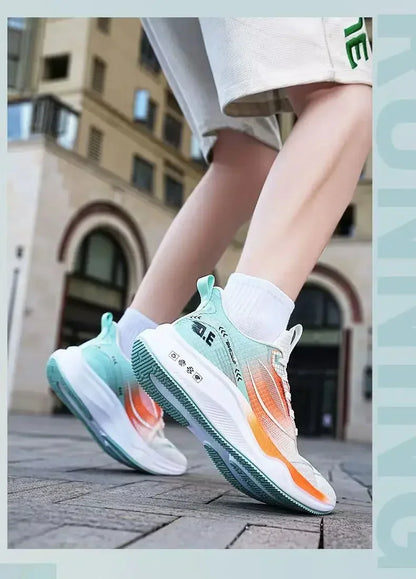 Men's Running Sports Shoes Casual Fashion Popular Fish Mesh Breathable Sneakers  Running Shoes  Sneakers