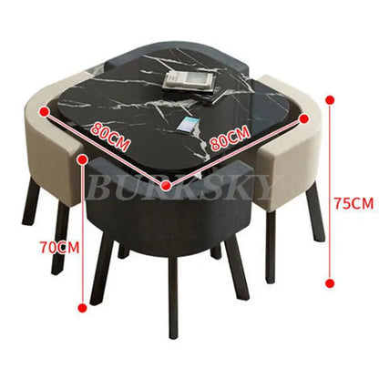 Table Coffee Tea Table Side Table Luxury Dining Chair Furniture For Living Room Home Seating Area Leisure Table And Chair Set