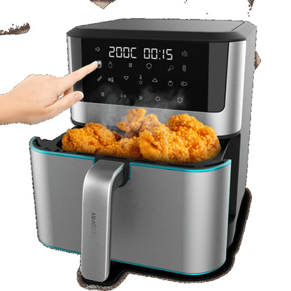 8L Cecotec Cecofry Supreme 8000 1800 W 10 menus Perfect Cook 30 °C 200 °C touch Control oil free air fryer