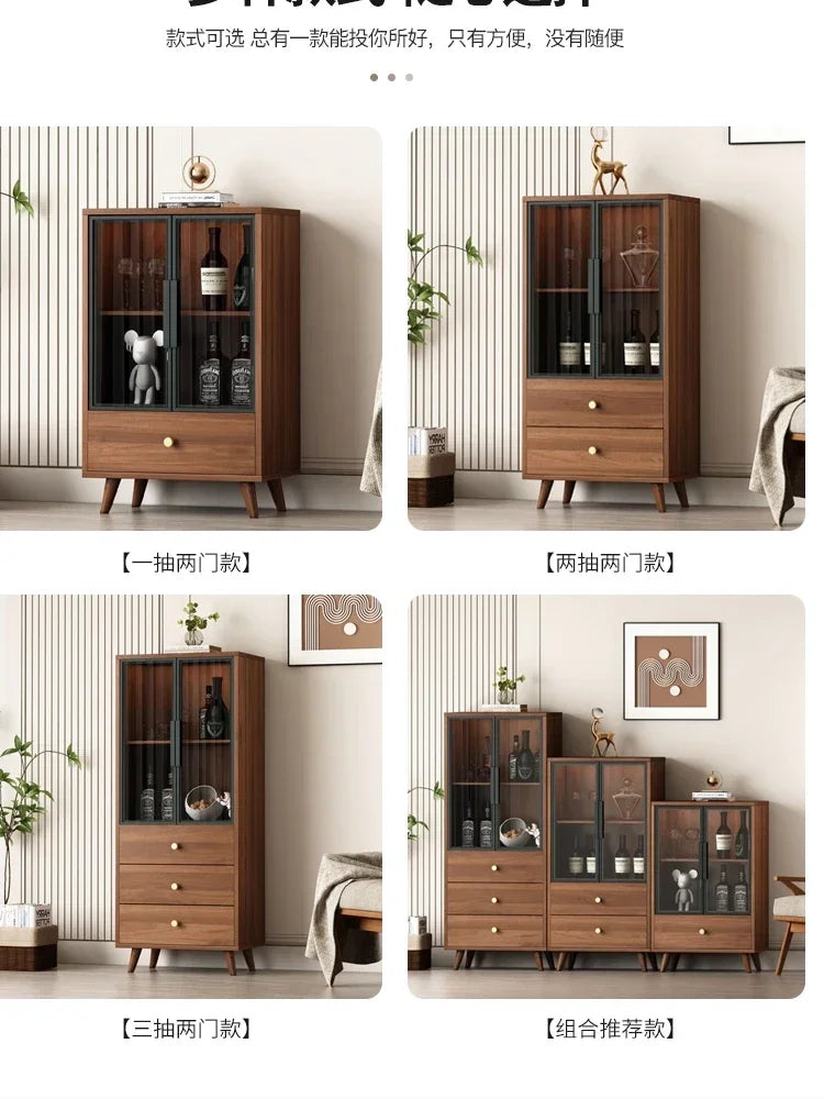 Wine Cabinet Luxury Storage Bar Furniture Modern Nightclub Restaurant Industrial Equipment Display Cottage Bottle Rack Club Mini