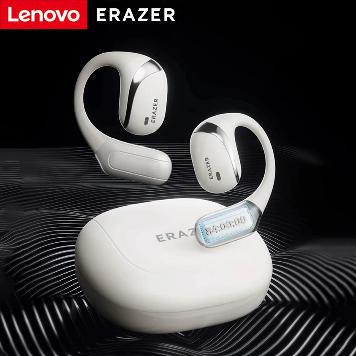 Lenovo ERAZER X9 Wireless Bluetooth Headphones with Mic Sports Waterproof Earphones with Noise Reduction Powerful Sound