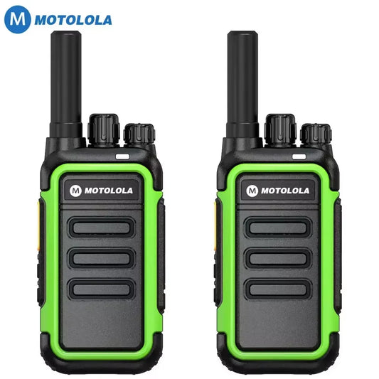 MOTOLOLA F1 2Pcs Walkie Talkie  Portable Two-Way Radio UHF Transceiver Set Walkie-talkies Radio Walkie Talkie Long Range COD