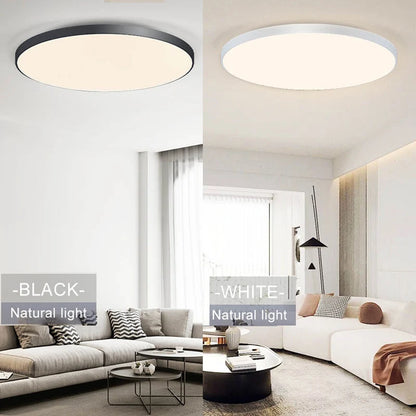 MARPOU 220V 36W 50W 80W Smart Round Ceiling Light  with bluetooth APP Remote control Waterproof ceiling light bathroom kitchen