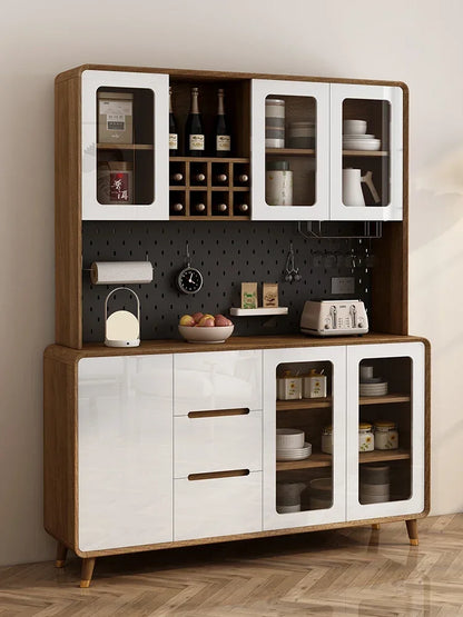 Modern Luxury Wine Bar Cabinet Storage Multifunctional Kitchen Minimalist Furniture Bottle Rack Liquor Buffet Beverage Vinegar