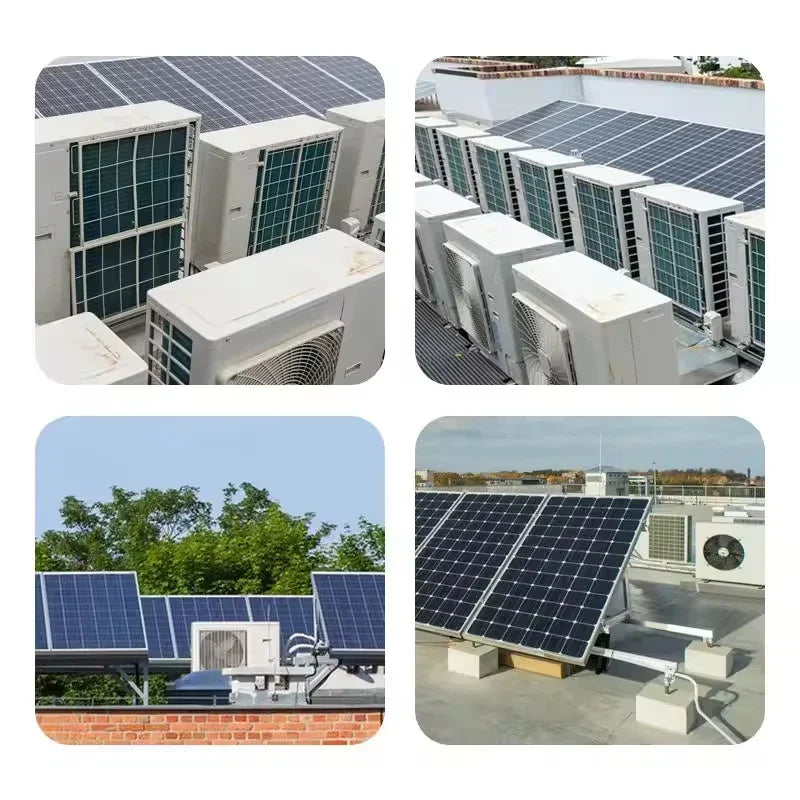 Solar air conditioner complete set 12000btu 18000btu Dc Ac Split Unit 18000btu Solar Hybrid Solar Air Conditioner For Home use