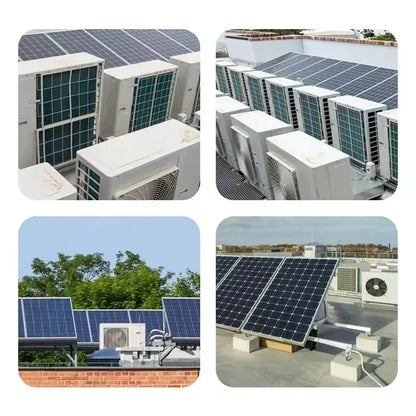 Solar air conditioner complete set 12000btu 18000btu Dc Ac Split Unit 18000btu Solar Hybrid Solar Air Conditioner For Home use