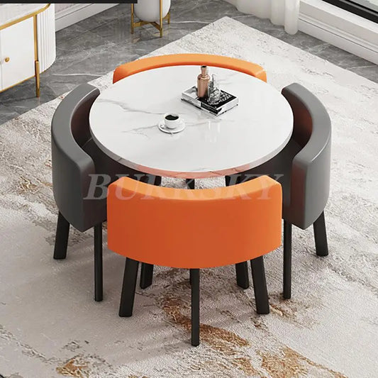 Table Coffee Tea Table Side Table Luxury Dining Chair Furniture For Living Room Home Seating Area Leisure Table And Chair Set