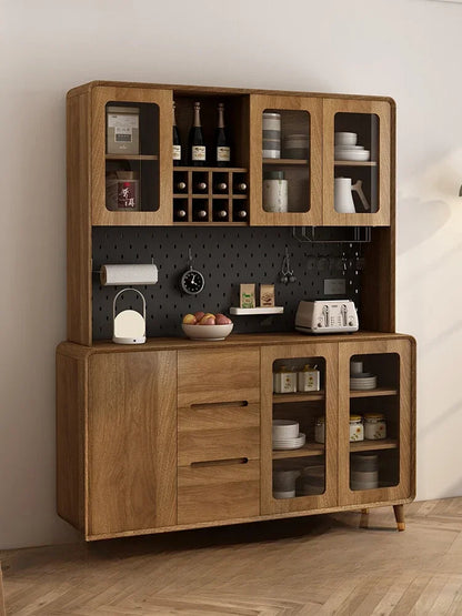 Modern Luxury Wine Bar Cabinet Storage Multifunctional Kitchen Minimalist Furniture Bottle Rack Liquor Buffet Beverage Vinegar