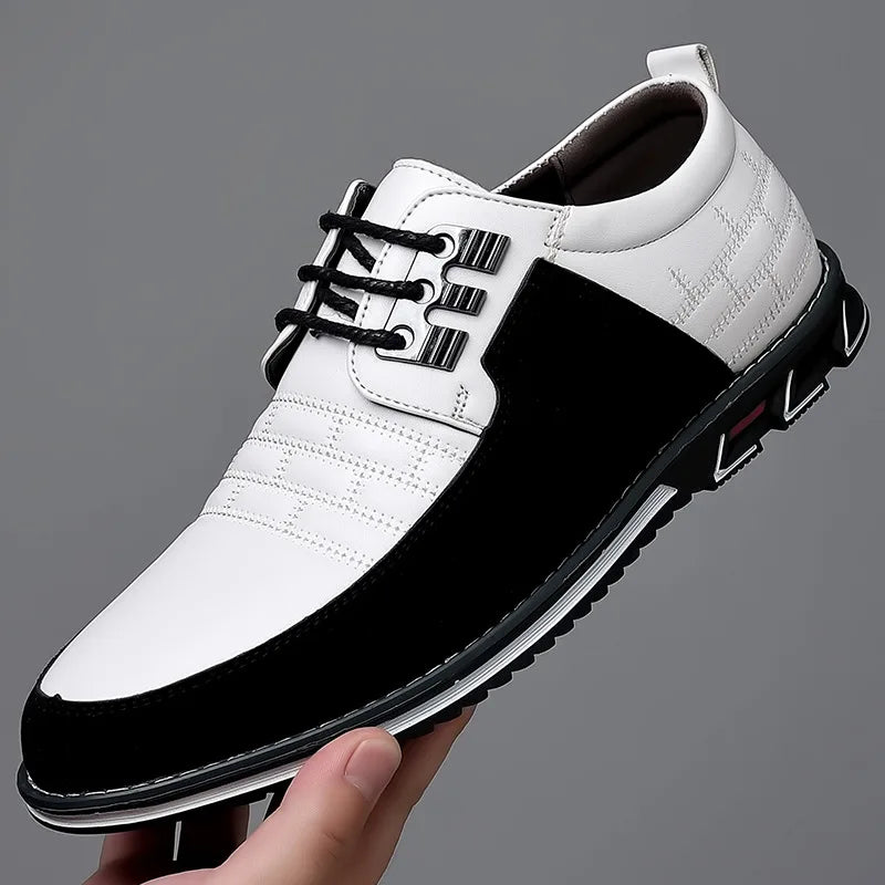 TAFN Cross border 5 color large casual leather shoes men's shoes in stock casual fashion bags