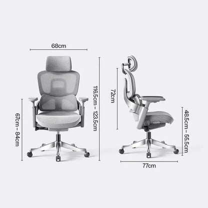 Ergonomic Office Chair Posture Correction Stool Furniture Home Comfortable Student Gaming Nordic Lazy Bedroom Rotating Wheels