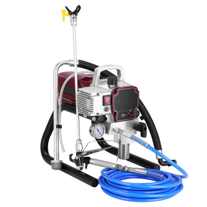 1800W Professional High-pressure Airless Spraying Machine Electric Paint Sprayer Internal-feed Painting Tool Airless Spray Gun