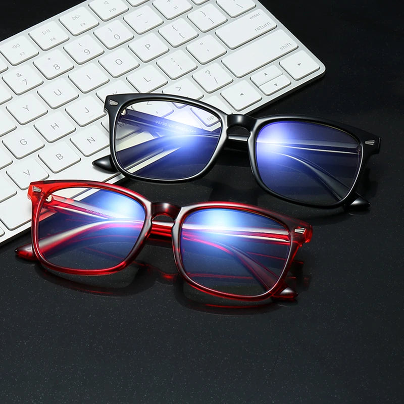 New Blue Light Blocking Kids Glasses Square Frame Eyewear Boys Girls Anti Blue Light Computer Eyeglasses