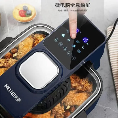 Air fryer French fries machine household fully automatic new large capacity smart oven multi-function all-in-one machine