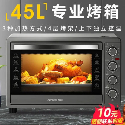 45L oven household fully automatic baking multi-function electric oven large capacity baking all in one new model