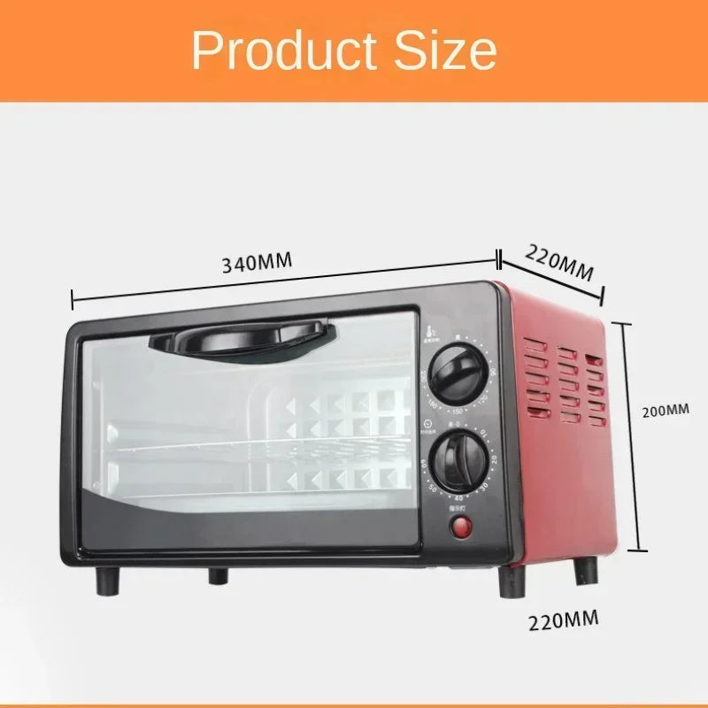 Multi functional kitchen electric oven, household small pizza baking microwave oven