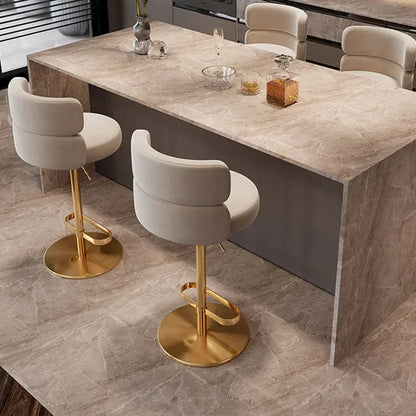 Sustainable Luxury Bar Stools Restaurant External Counter Commercial Bar Stools Station Ergonomic Taburetes Coffee Furniture